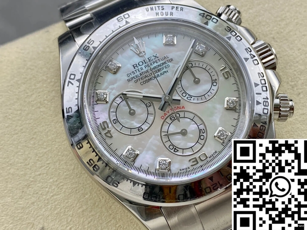 Cosmograph Factory Clean 1112 M116509-0064 Mother-of-pearl Daytona Rolex Dial FashionForward 0719